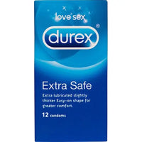 DUREX EXTRA SAFE CONDOMS 12PK