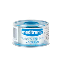 MEDITRANS TRANSPARENT TAPE 2.5CMX5M