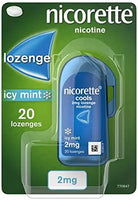 NICORETTE COOLS 2MG MINT LOZENGES 20PK Chemco Pharmacy