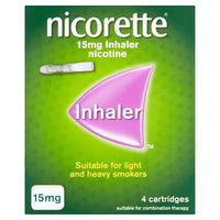 NICORETTE INHALER 15MG REFILL 4 CARTRIDGES Chemco Pharmacy