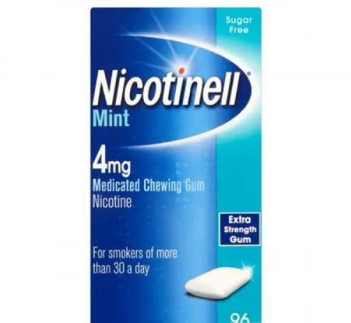 NICOTINELL 4MG COOL MINT GUM 96PK