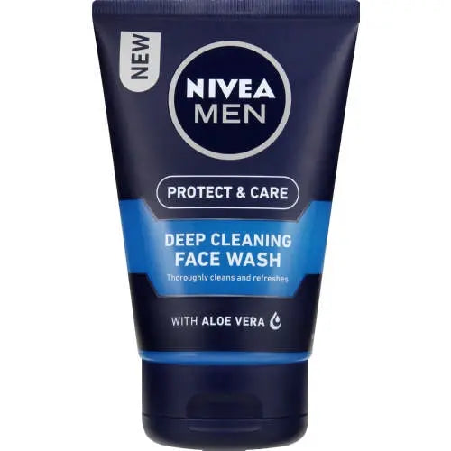 NIVEA MEN  DEEP CLEANING FACE WASH (100ML) Chemco Pharmacy