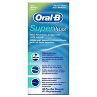ORAL B SUPERFLOSS 50 PRE-CUT STRANDS Chemco Pharmacy
