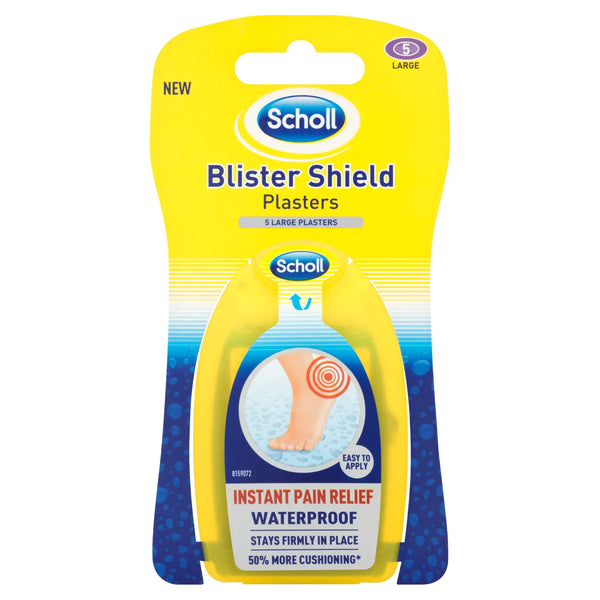 SCHOLL BLISTER SHIELD PLASTERS LARGE Chemco Pharmacy