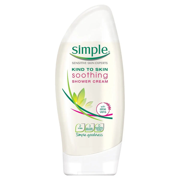 SIMPLE KIND TO SKIN SOOTHING SHOWER CREAM 250ML Chemco Pharmacy