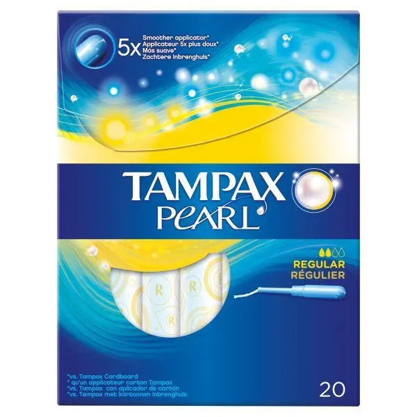 TAMPAX PEARL REGULAR 20PK Chemco Pharmacy