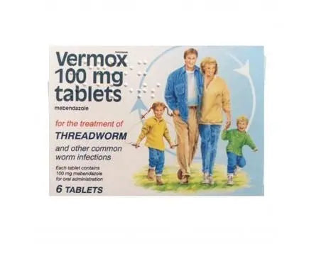 VERMOX 100MG TABLETS 6PK Chemco Pharmacy